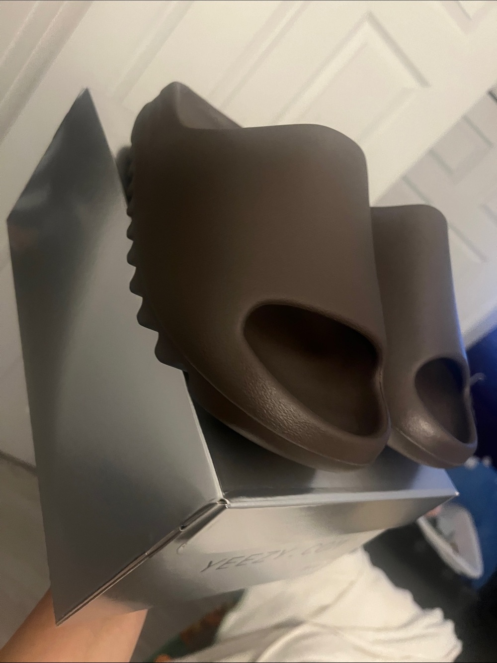 Yeezy Mens Slide - Chocolate